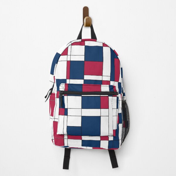 Item preview, Mondrian Inspired USA designed and sold by The Plaid Garden.