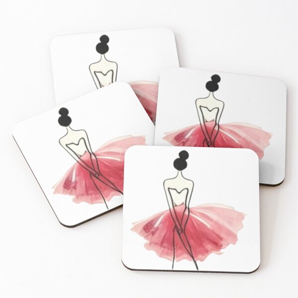 Item preview, Elegant Ballerina Watercolor Art designed and sold by MyCalmDraw.