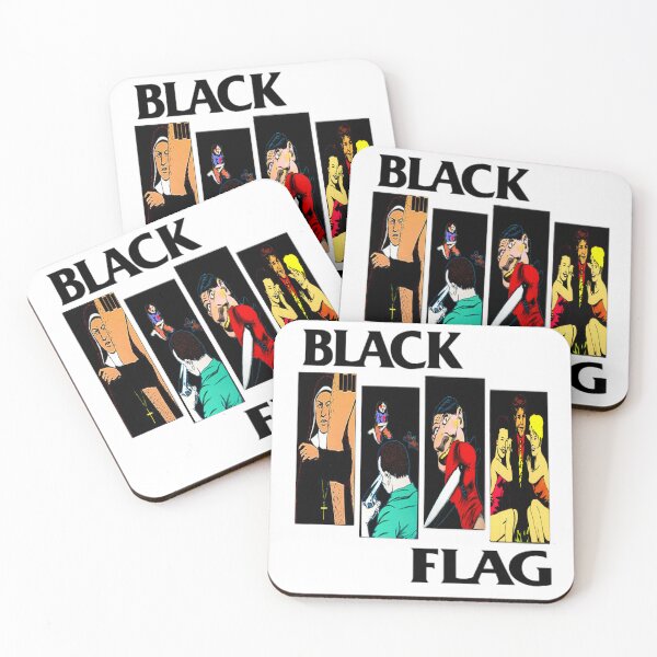 Item preview, BLACK FLAG album art designed and sold by Apocalyptik Designs .