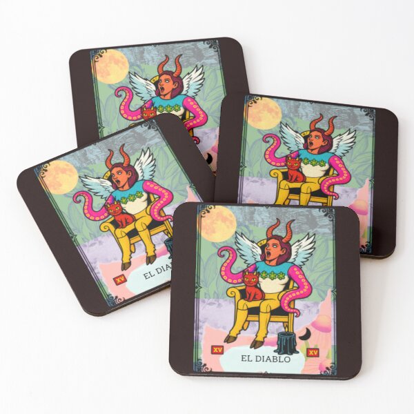 Item preview, El Diablo – Surreal Devil Tarot Card designed and sold by darametzgerart.