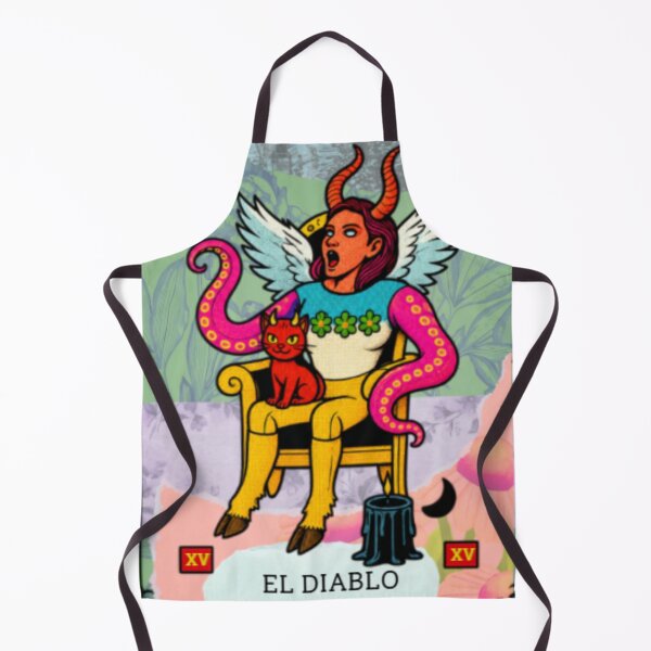 Item preview, El Diablo – Surreal Devil Tarot Card designed and sold by darametzgerart.