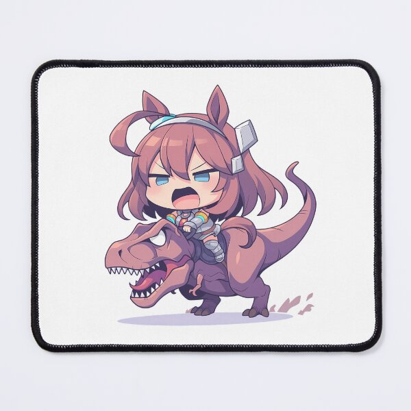 Item preview, Mihono Bourbon Uma Musume Fierce Dinosaur Dash designed and sold by Dashsopaner.