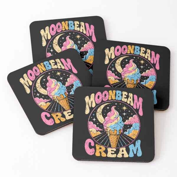 Item preview, Moonbeam Ice Cream Retro Dessert Lovers designed and sold by Apparel-Vortex.