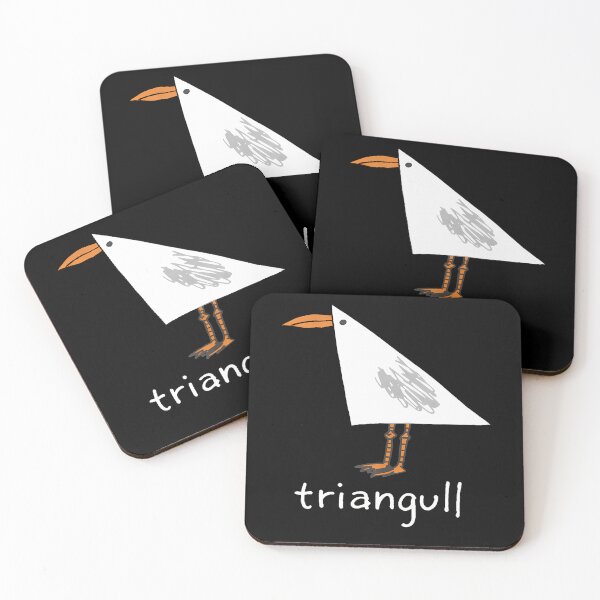 Item preview, Triangull Triangle Seagull Bird Pun Funny designed and sold by Apparel-Vortex.
