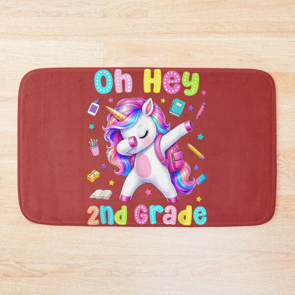 Item preview, Back to School Oh Hey 2nd Grade Unicorn Teachers Students designed and sold by melodycook.