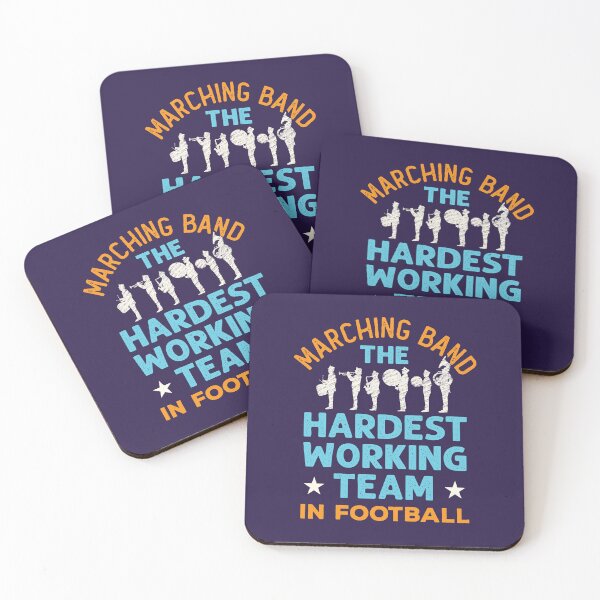 Item preview, Marching Band the Hardest Working Team in Football designed and sold by jaygo.