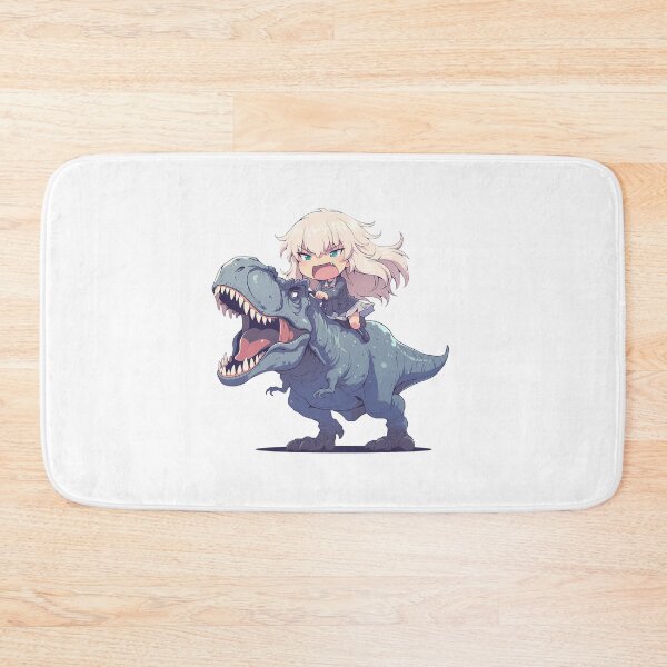 Item preview, Erika Itsumi Girls und Panzer Angry Chibi Dinosaur designed and sold by Dashsopaner.