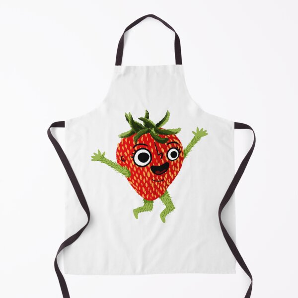 Item preview, Happy Strawberry Cute Kawaii Red Seeded Berry Graphic designed and sold by HausOfGrooves.