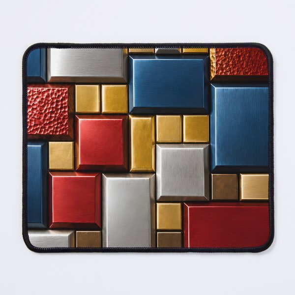 Item preview, Metallic mosaic tiles designed and sold by adamgu1234.