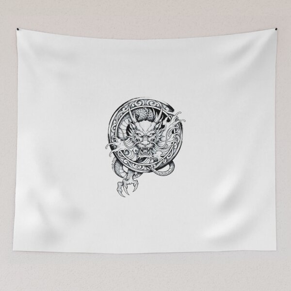 Item preview, Ancient Oriental Dragon Spirit designed and sold by Mystic & Celestial Art.