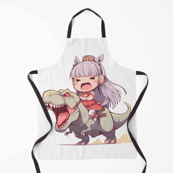 Item preview, Gold Ship Uma Musume Chibi Dinosaur Racing Adventure designed and sold by Dashsopaner.