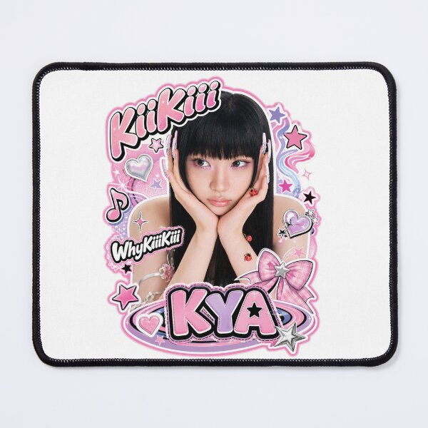 Item preview, KiiiKiii Kya WhyKiiiKiii Y2K Pink Star Beautiful Artwork designed and sold by Valereekmerch.