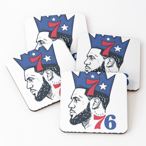 Item preview,  The King James - Philadelphia 76Ers Illustrated designed and sold by Kindofserna.