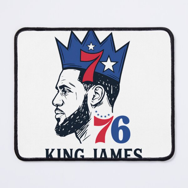 Item preview, The King James - Philadelphia 76Ers Illustrated designed and sold by Kindofserna.