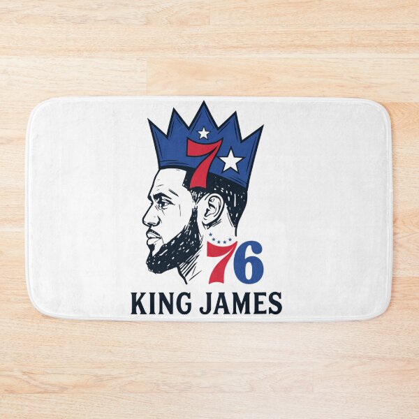 Item preview,  The King James - Philadelphia 76Ers Illustrated designed and sold by Kindofserna.