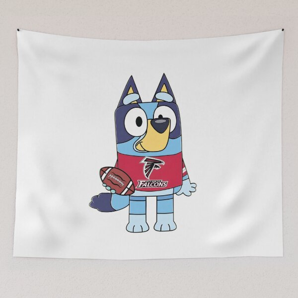 Item preview, BlueyAtlanta Falcons Football designed and sold by Kindofserna.
