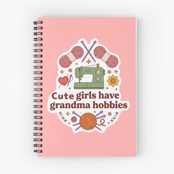 Item preview, Cute Girls Have Grandma Hobbies designed and sold by SK ArtNest.
