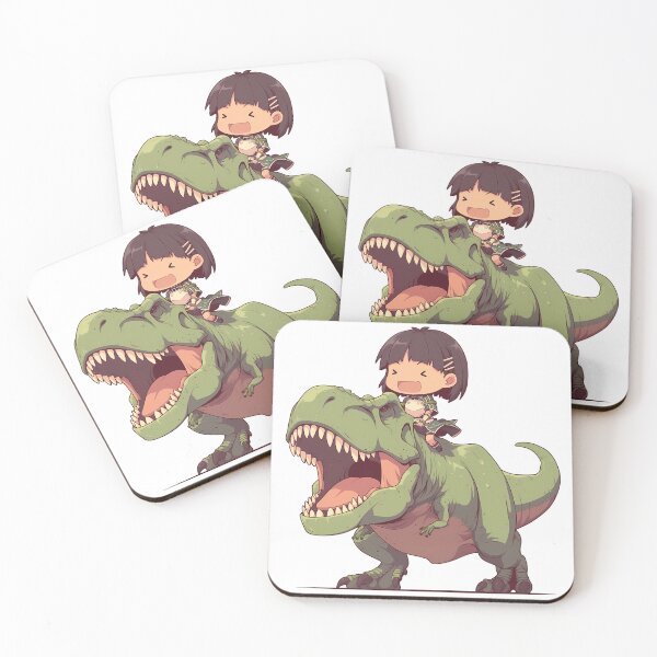 Item preview, Kirigaya Suguha Sword Art Online Green Dinosaur Ride designed and sold by Dashsopaner.