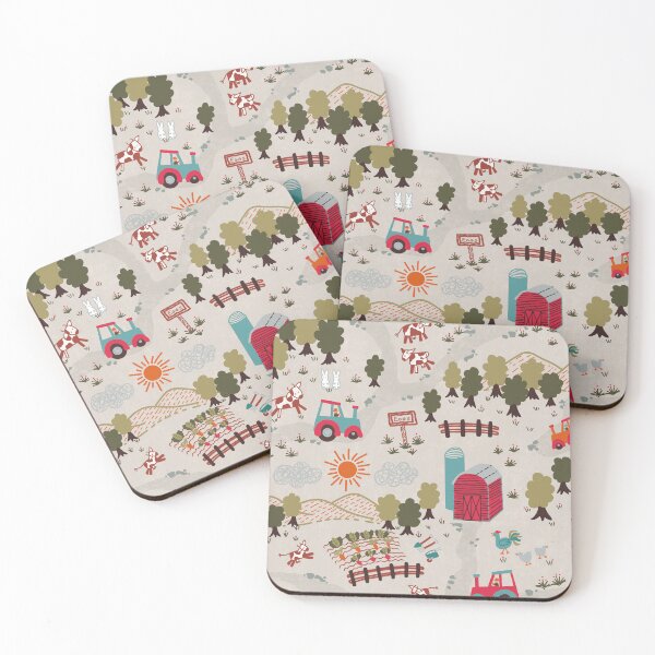 Item preview, Farm scene landscape kids bedroom playroom designed and sold by FrancesPoff.
