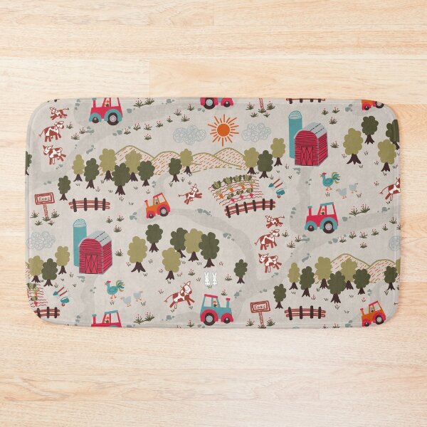 Item preview, Farm scene landscape kids bedroom playroom designed and sold by FrancesPoff.