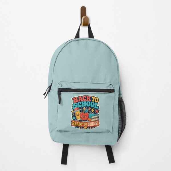 Item preview, Back to School Ready to Shine – Cute Retro School Design designed and sold by NinaCreator.