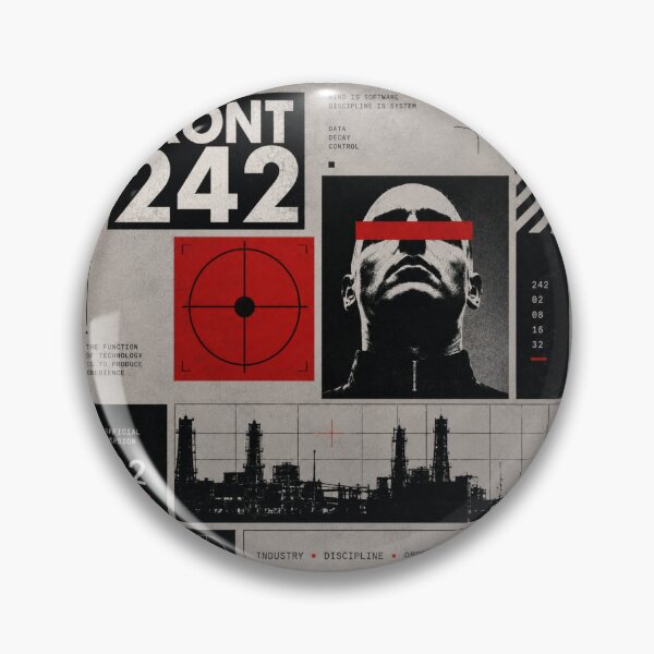 Item preview, Front 242 Industrial Design designed and sold by Retro Vibes Designs.