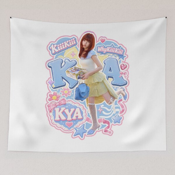 Item preview, KiiiKiii Kya Y2K Floral & Star Collage Aesthetic Design designed and sold by Valereekmerch.