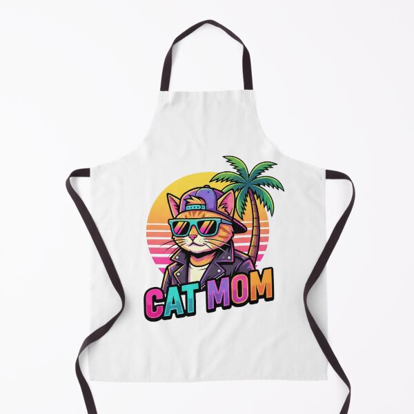 Item preview, Retro 90s Cat Mom - Cool Cat with Sunglasses Aesthetic designed and sold by pattman.