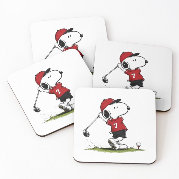 Item preview, Snoopy Driving the Ball | Cute Peanuts Golf Fan Art designed and sold by artizallart.