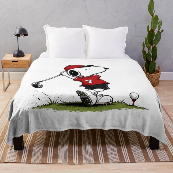 Item preview, Snoopy Driving the Ball | Cute Peanuts Golf Fan Art designed and sold by artizallart.