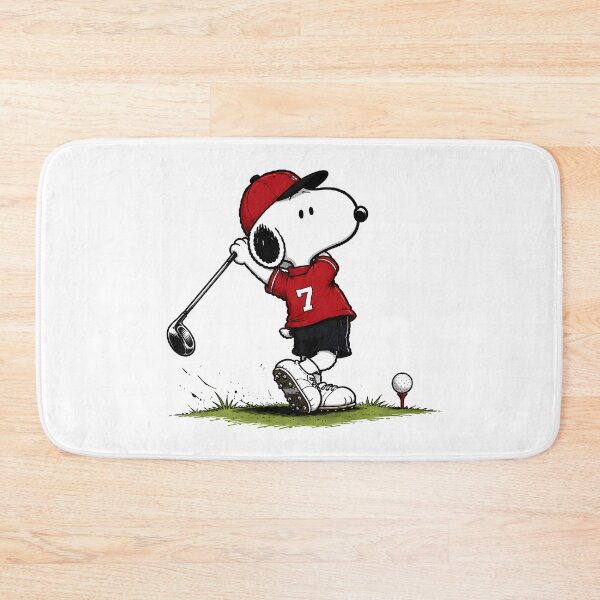 Item preview, Snoopy Driving the Ball | Cute Peanuts Golf Fan Art designed and sold by artizallart.