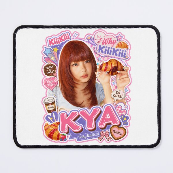Item preview, KiiiKiii Kya Croissant Sticker Lovely Merch designed and sold by Valereekmerch.