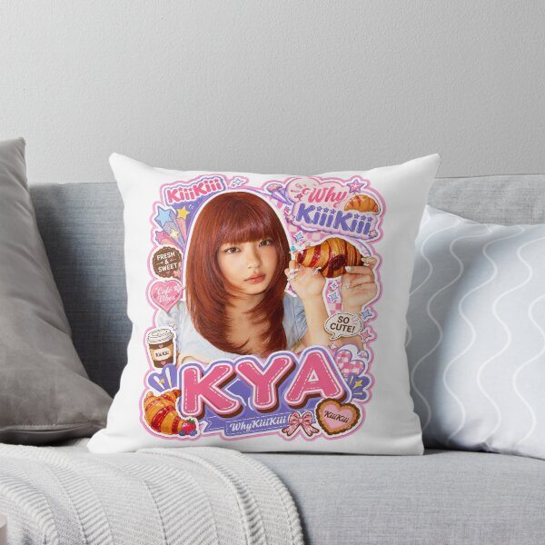 Item preview, KiiiKiii Kya Croissant Sticker Lovely Merch designed and sold by Valereekmerch.