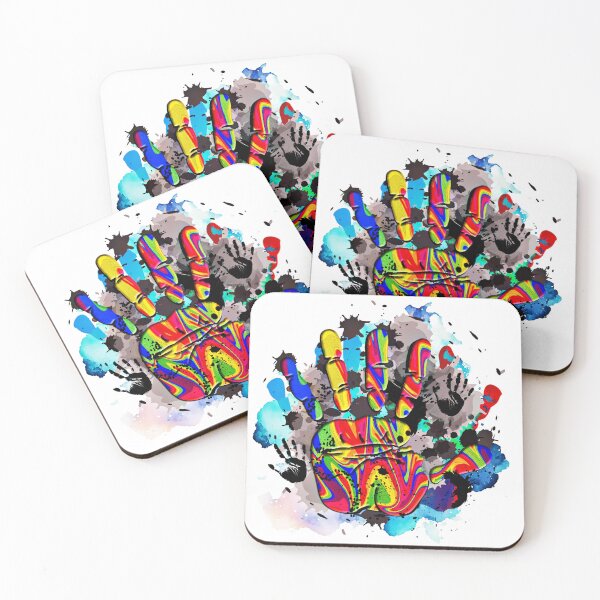 Item preview, The Rainbow Hand  designed and sold by DEZINOMANIA.