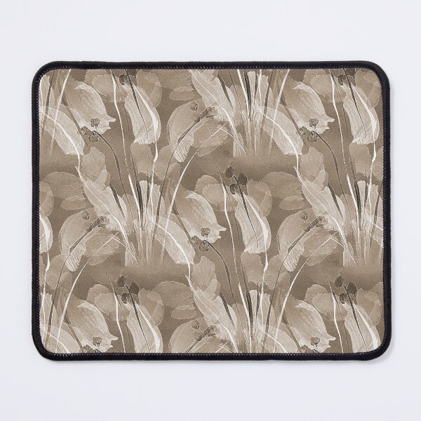 Item preview, Spring Monochromatic Garden Flowers in Brown designed and sold by Artistestella.