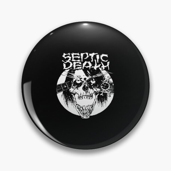 Item preview, pushead septic death skull screeching deafness designed and sold by legantepin.
