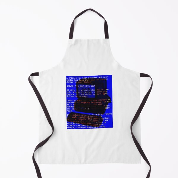 Item preview, Blue Screen Glitch Game Over designed and sold by furtix.