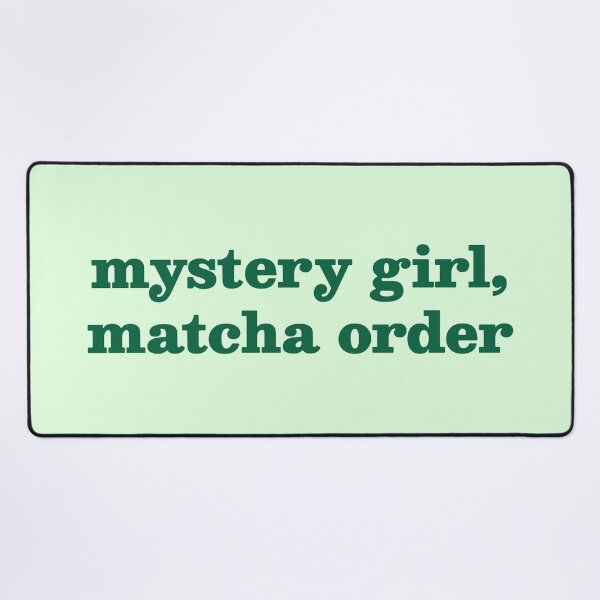 Item preview, Mystery Girl Matcha Order — Bold Green Funny Quote | Matcha Lover Gift, Soft Girl Aesthetic Mug designed and sold by ArtofDari.