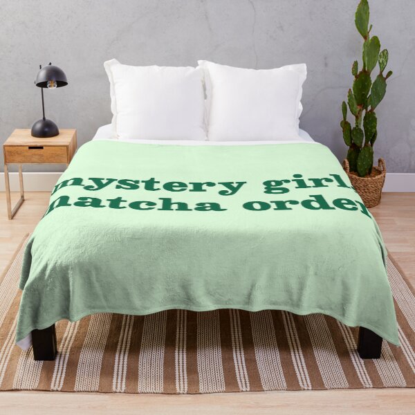 Item preview, Mystery Girl Matcha Order — Bold Green Funny Quote | Matcha Lover Gift, Soft Girl Aesthetic Mug designed and sold by ArtofDari.
