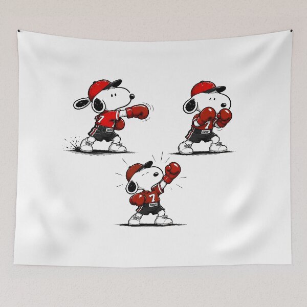 Item preview, Snoopy Boxing Champion | Cute Peanuts Fan Art designed and sold by artizallart.