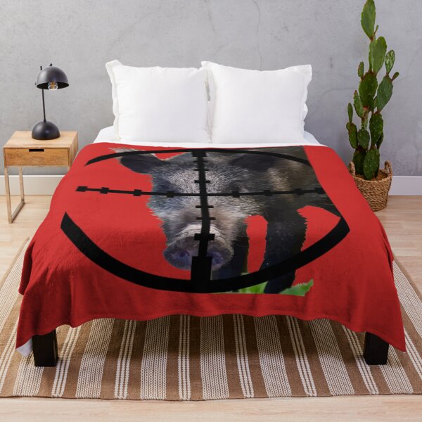 Item preview, Hog Hunting Wild Boar In Scope Vector Art 2 designed and sold by taiche.