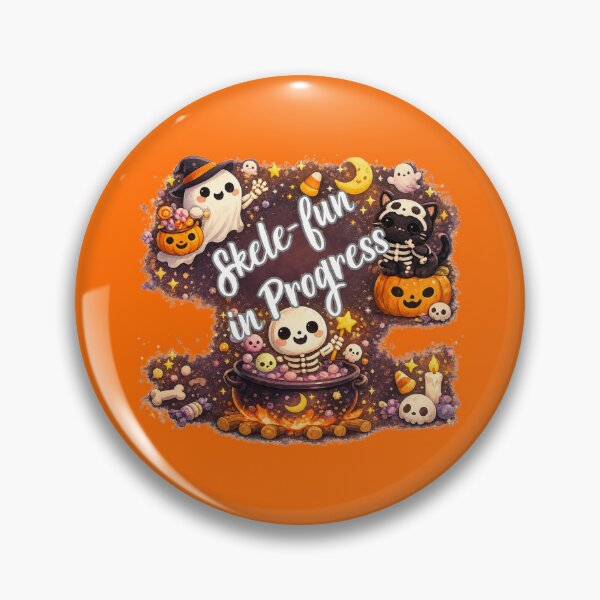 Item preview, Skele-Fun In Progress Cute Halloween Skeleton designed and sold by NESTORY-Studio.