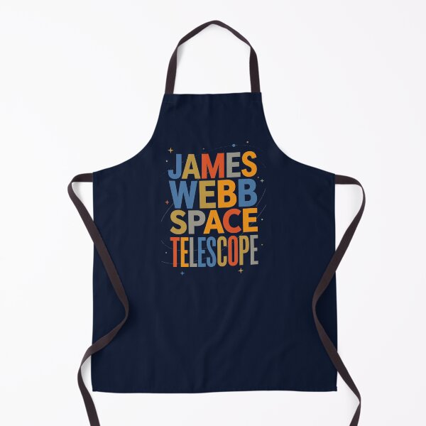 Item preview, James Webb Space Telescope Mid Century Modern Retro Typography Graphic designed and sold by KiwiRider.