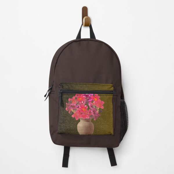 Item preview, Painterly pink flowers still life photography designed and sold by RhoQA.