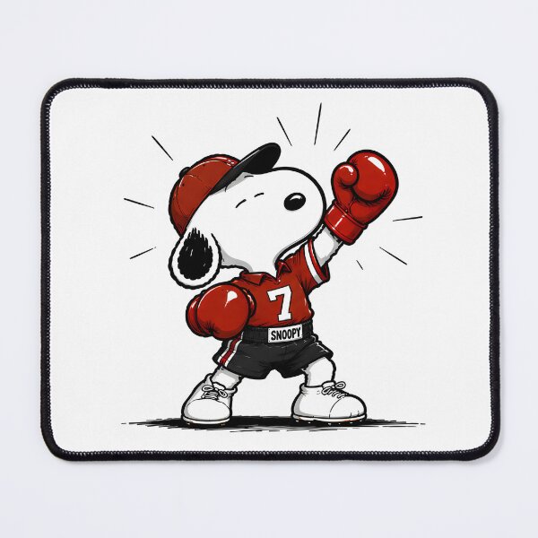 Item preview, Snoopy Knockout Champion | Funny Boxing Fan Art designed and sold by artizallart.