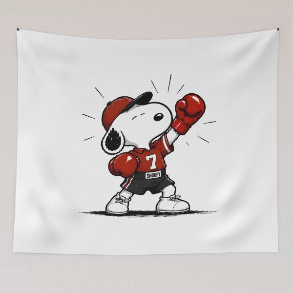 Item preview, Snoopy Knockout Champion | Funny Boxing Fan Art designed and sold by artizallart.