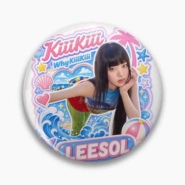 Item preview, KiiiKiii Leesol WhyKiiiKiii Y2K Beach Summer Beautiful Fan Art designed and sold by Valereekmerch.