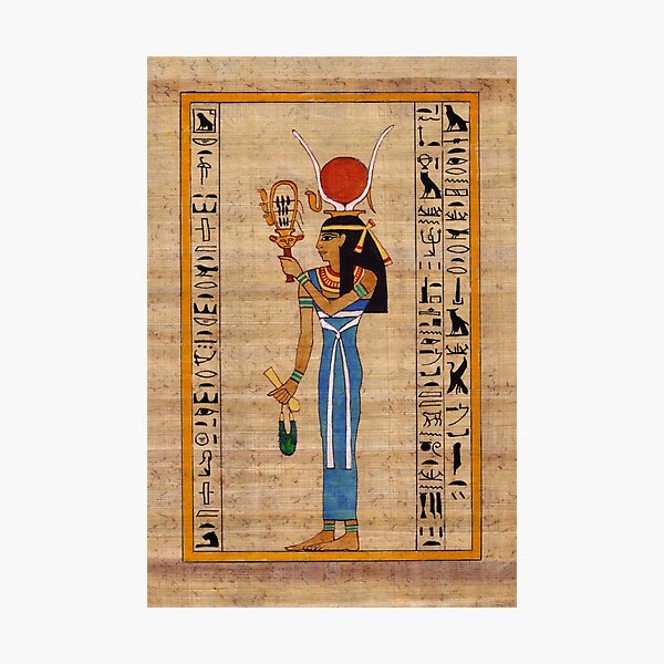 Hathor, Lady of Amentet Photographic Print