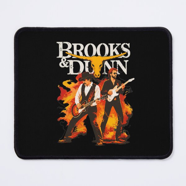 Item preview, Brooks & Dunn Country Music Flames Skull Guitar designed and sold by Love-bloock.