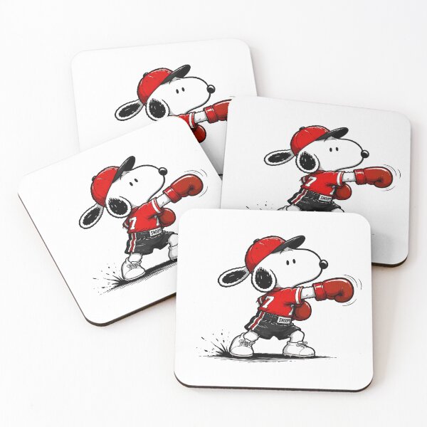 Item preview, Snoopy Power Punch | Cute Peanuts Boxing Fan Art designed and sold by artizallart.
